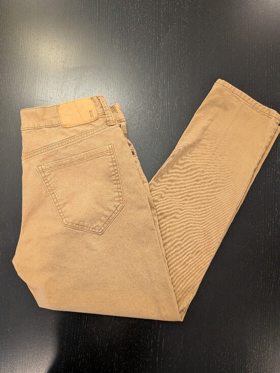 Mutual Weave Other - Men's Tan Jeans - Classic Straight Fit